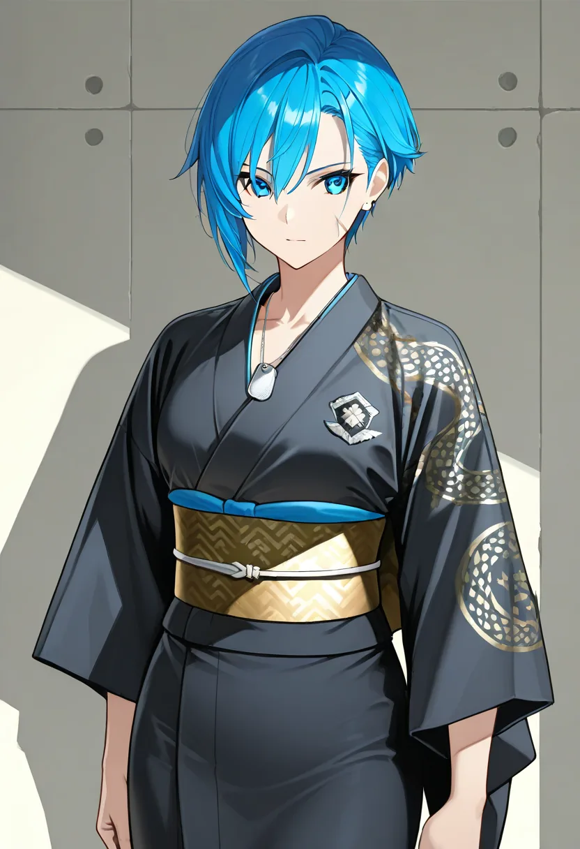 Story 48: Kimono Arrival — panel 3 — full kimono