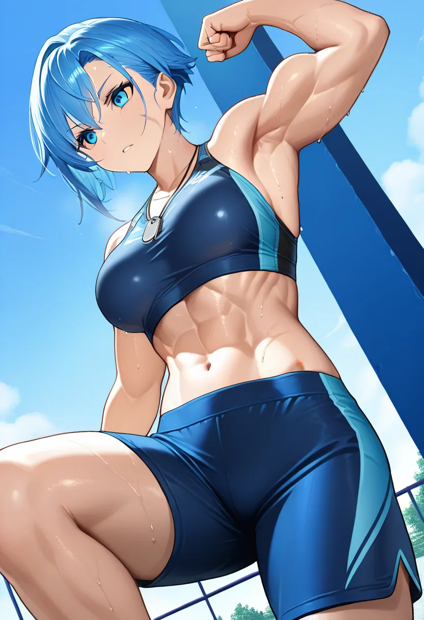 Story 51: Competition Gear — panel 4 — mid competition
