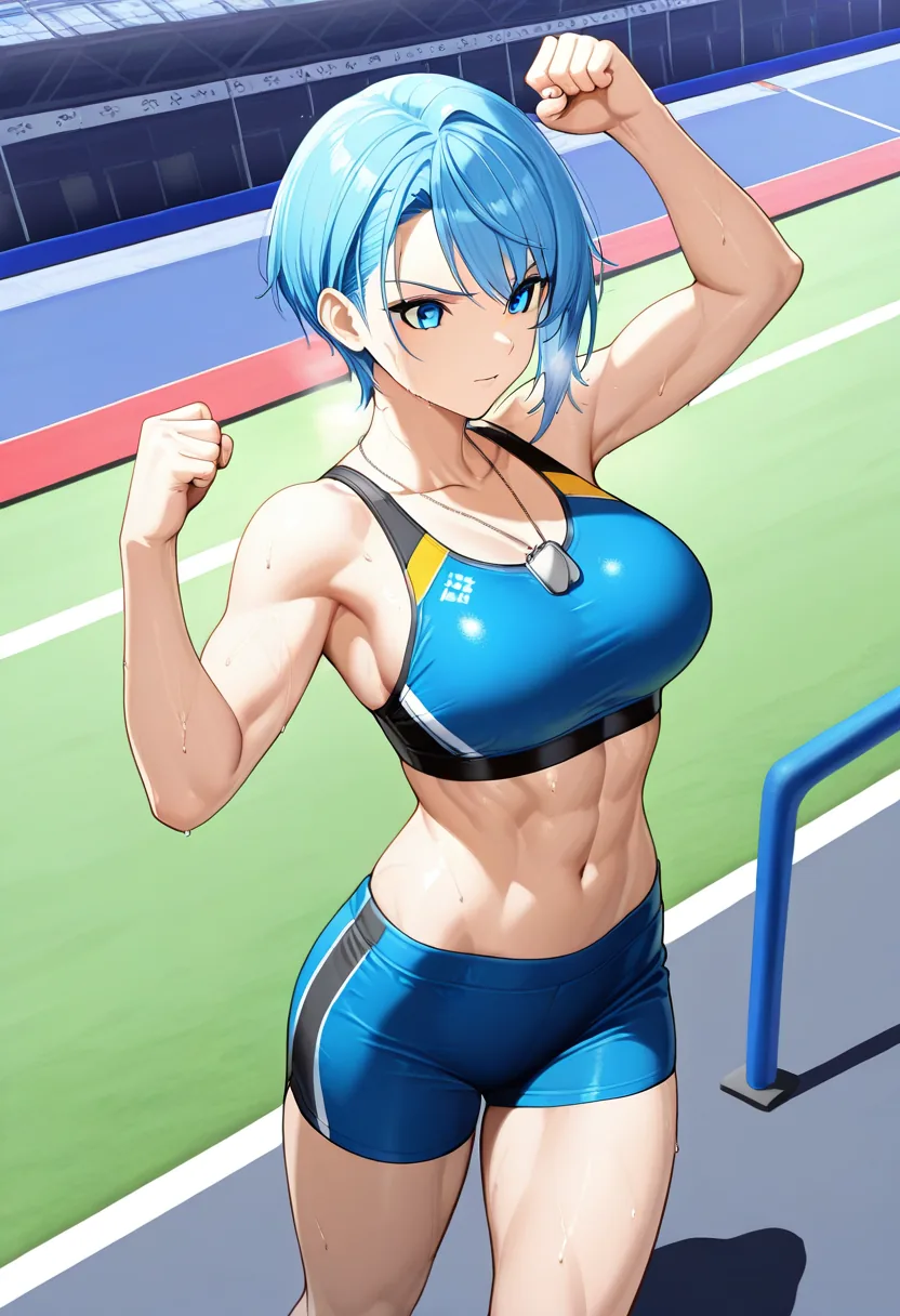 Story 51: Competition Gear — panel 5 — victory