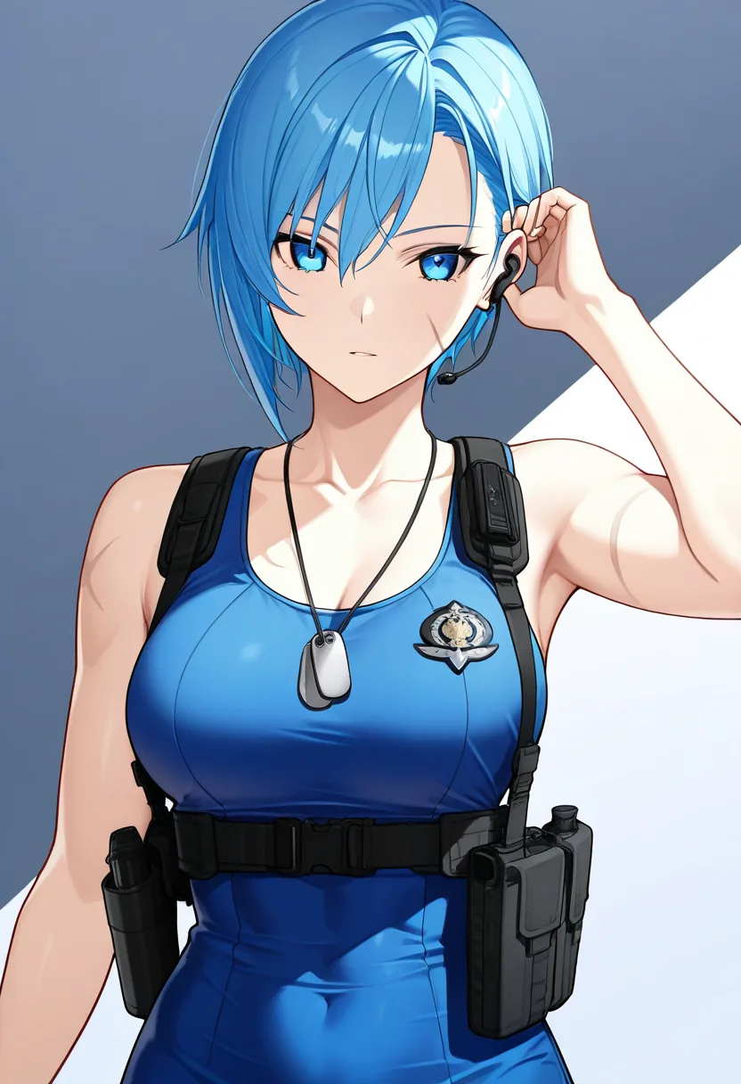 Story 52: Briefing Dress — panel 3 — earpiece