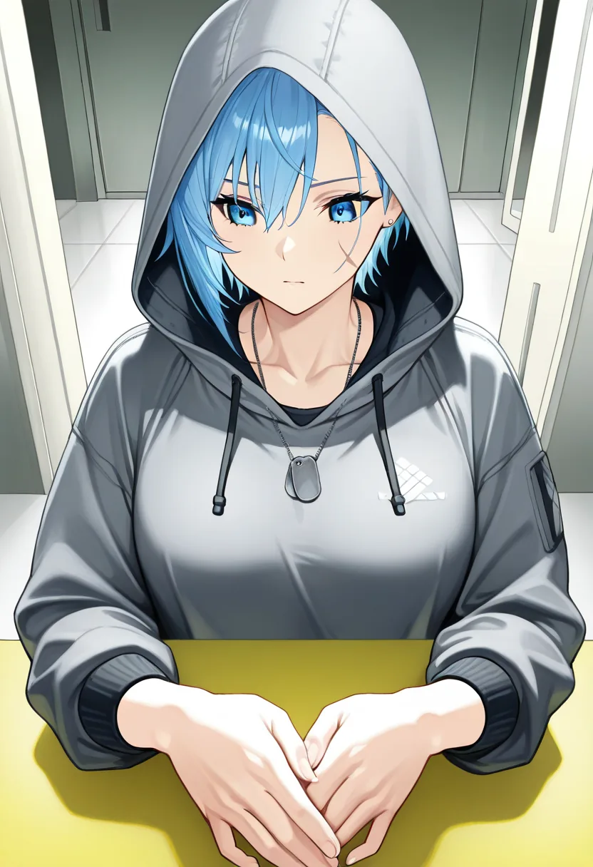 Story 53: Finding Hoodie — panel 2 — drowning in it