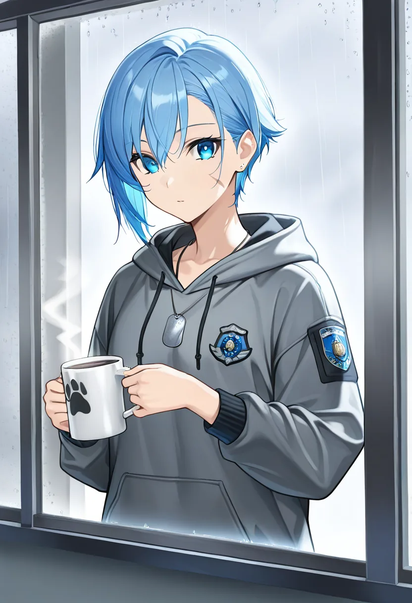 Story 53: Finding Hoodie — panel 4 — coffee hoodie