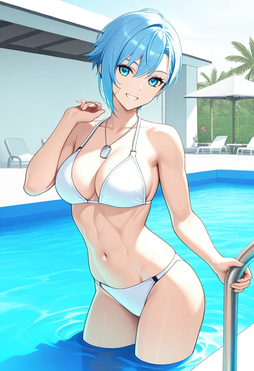 Story 54: Mission Brief — panel 5 — pool entry