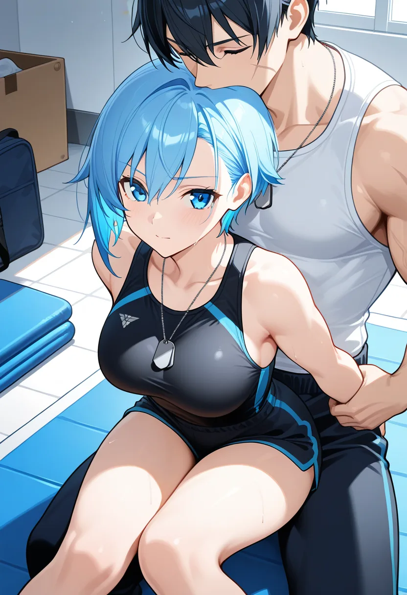 Story 66: Grappling Setup — panel 5 — rear mount