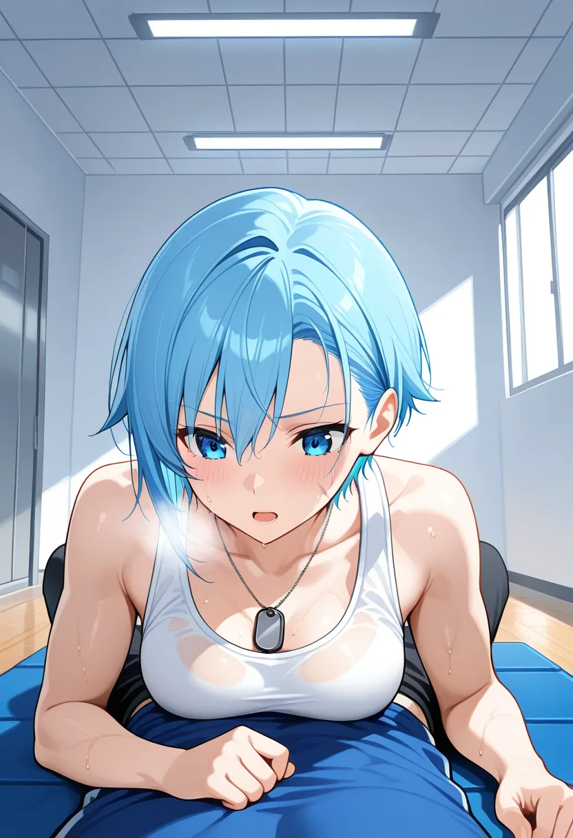 Story 66: Grappling Setup — panel 6 — aftermath mat