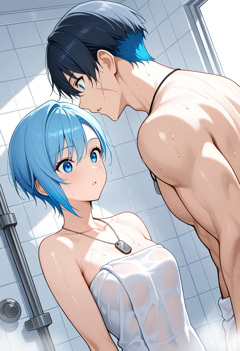 Story 67: Broken Plumbing — panel 4 — steam encounter