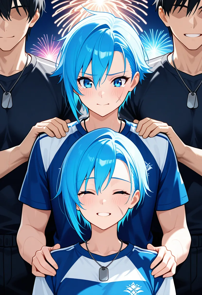 Story 73: Victory Announcement — panel 5 — forehead rest