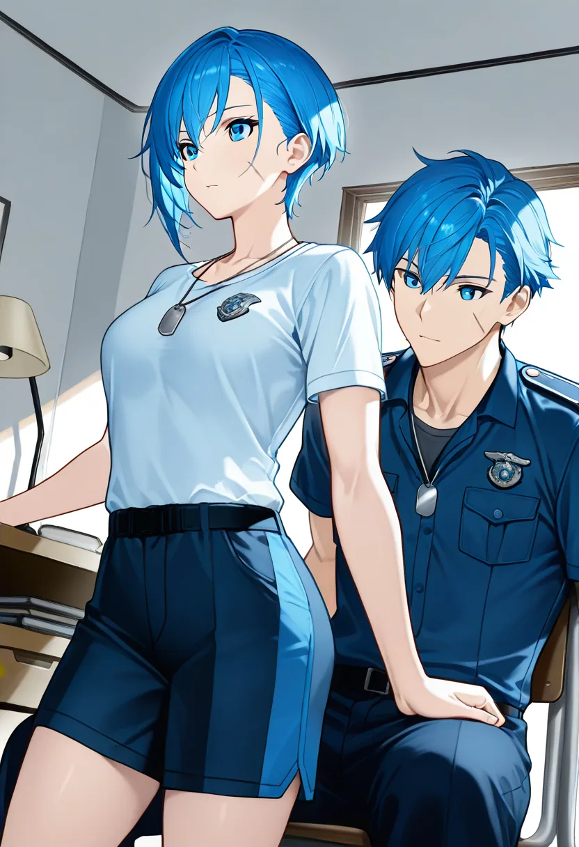 Story 81: Standing Orders — panel 2 — removing his shirt