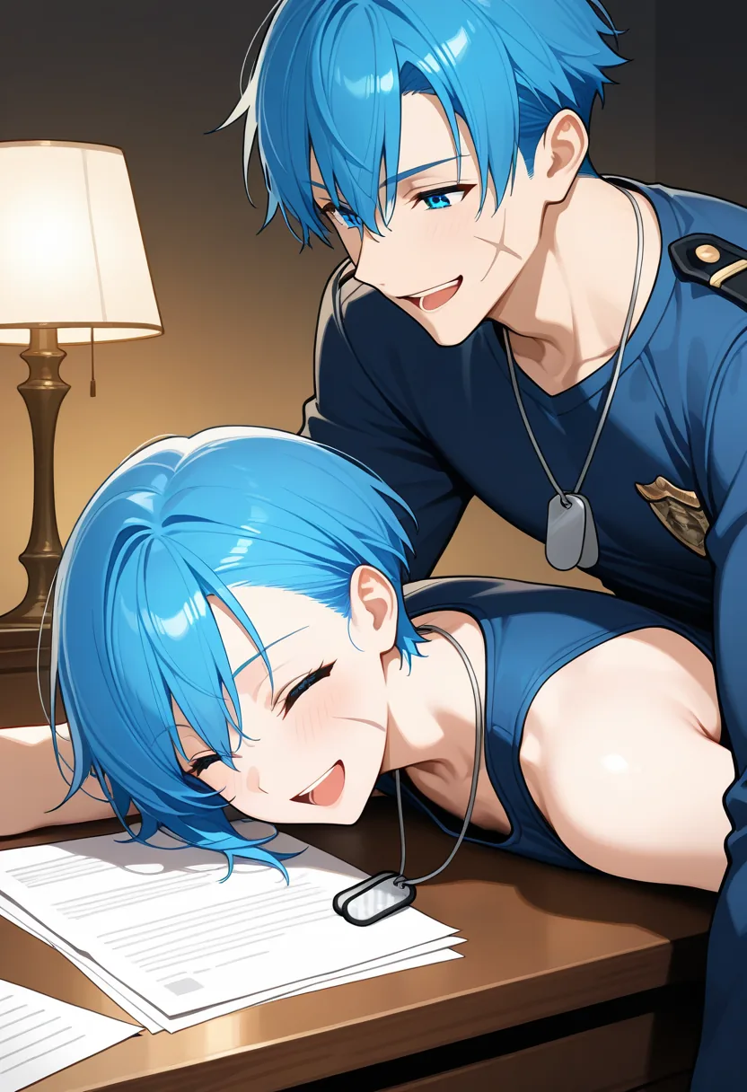 Story 83: Desk Clearing — panel 6 — desk aftermath