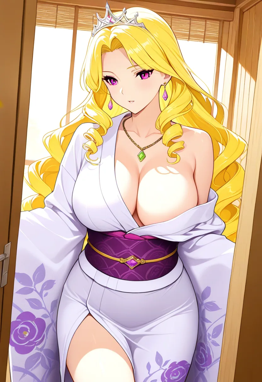 Story 9: Arriving Onsen — panel 2 — kimono loosening