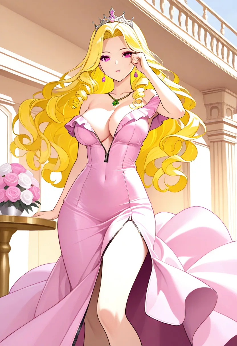 Story 11: Party Dress — panel 3 — dress coming off