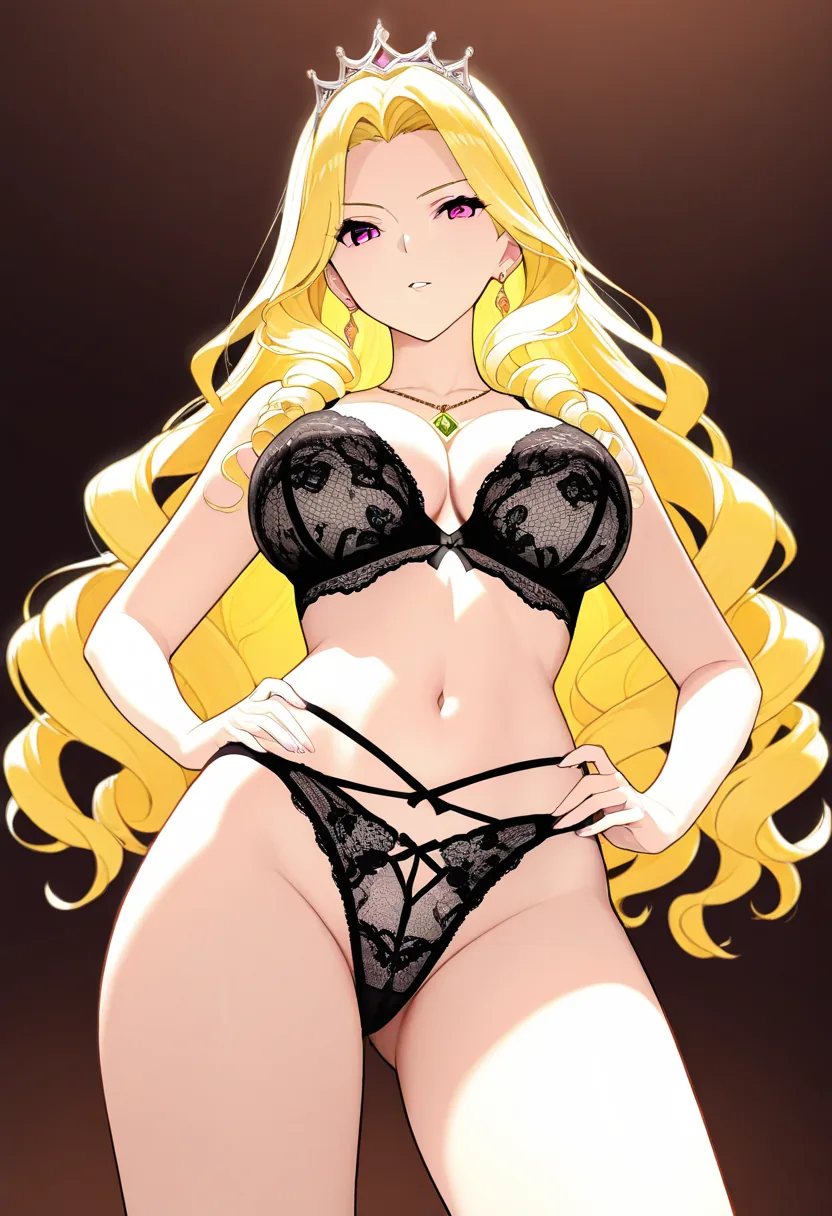 Story 16: Empty Boutique — panel 2 — trying lingerie