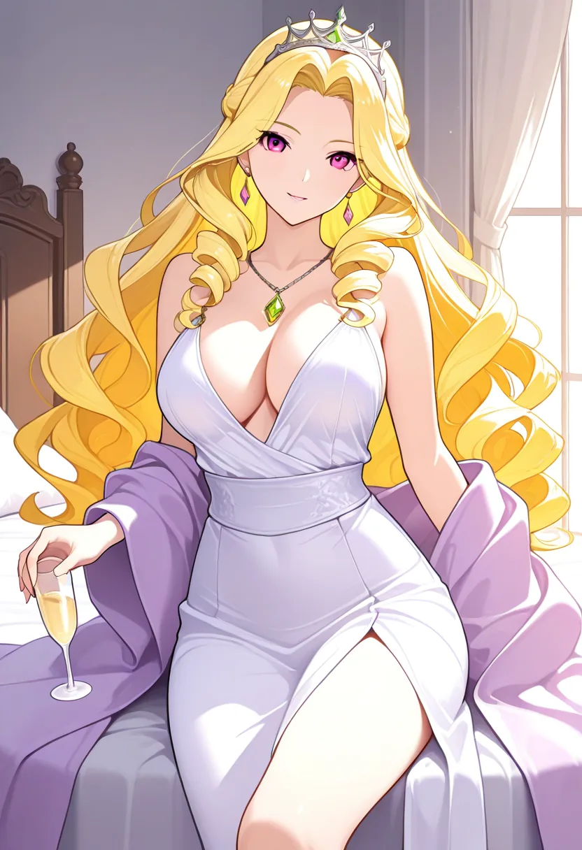 Story 35: Morning Table — panel 2 — pouring champagne