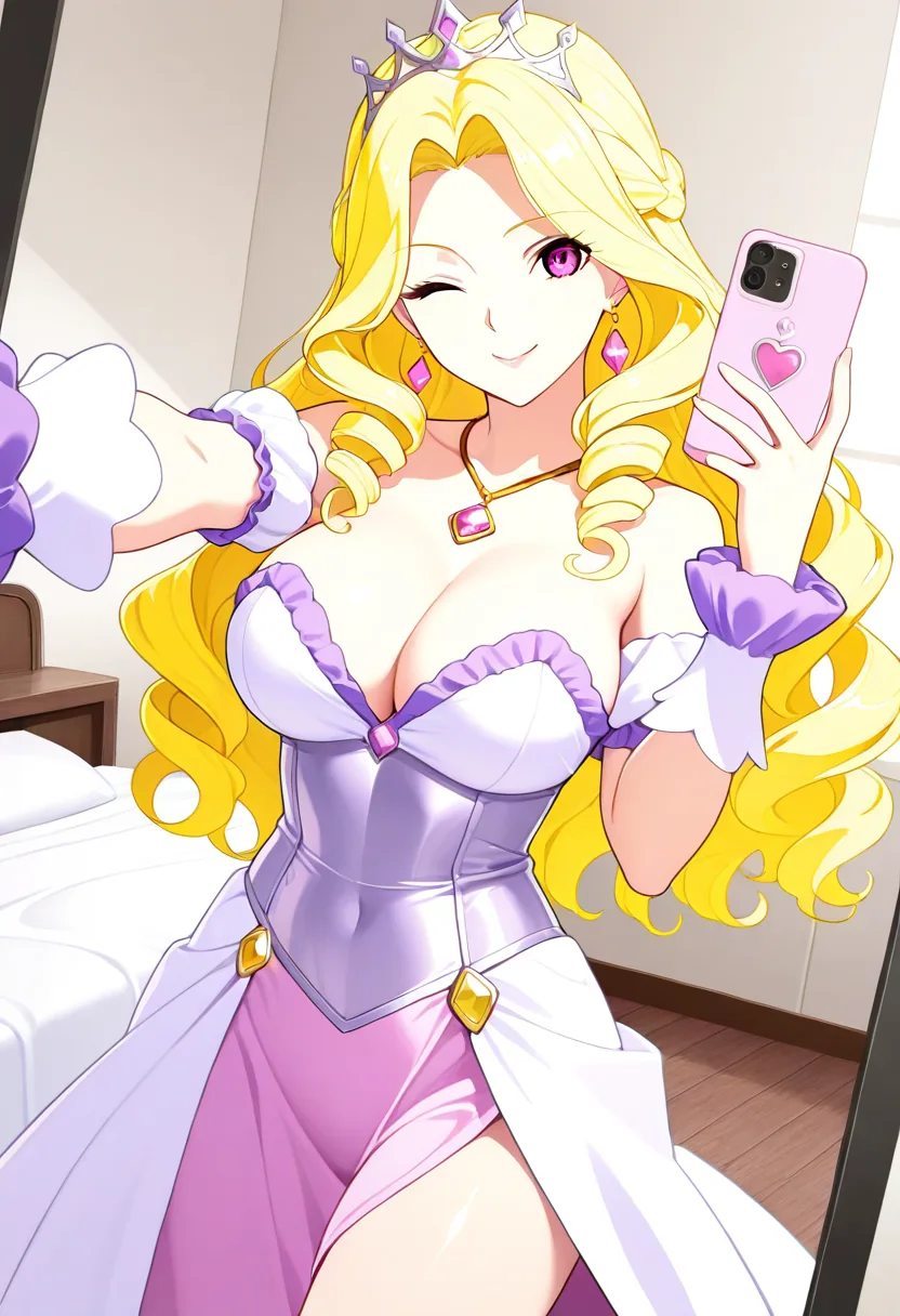 Story 39: Opening Package — panel 4 — taking selfies
