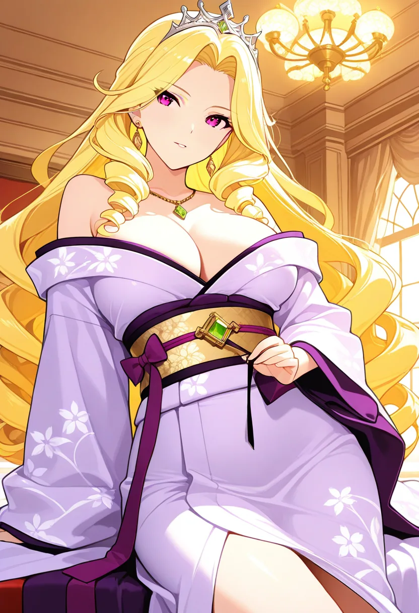 Story 41: Kimono Display — panel 4 — tying obi