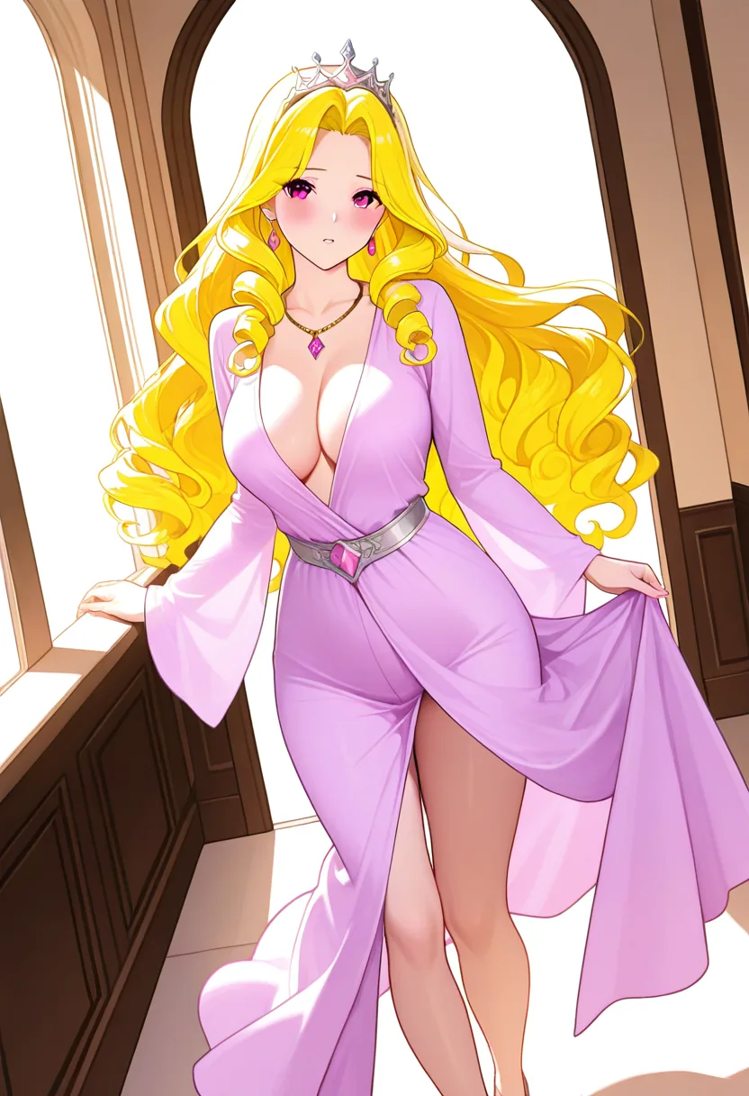 Story 53: Robe Lineup — panel 2 — blush pink