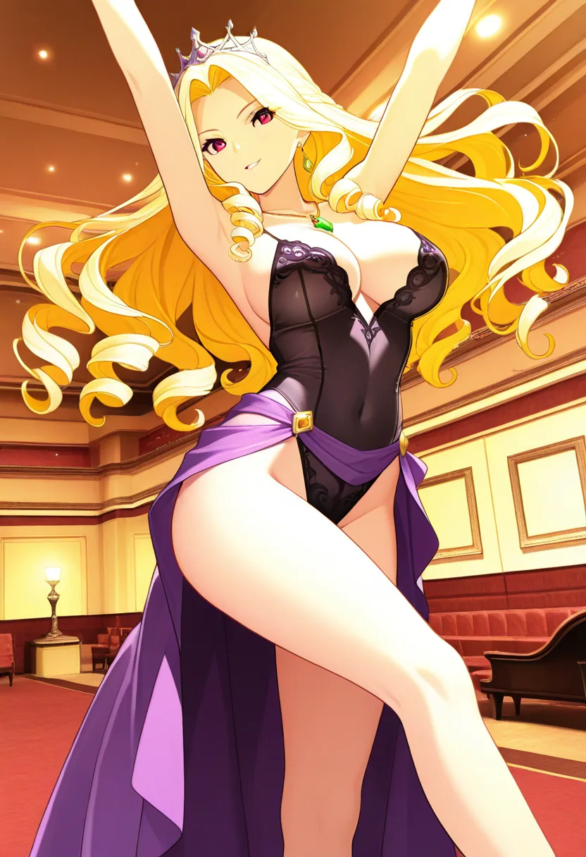 Story 59: Leotard On — panel 3 — dancing