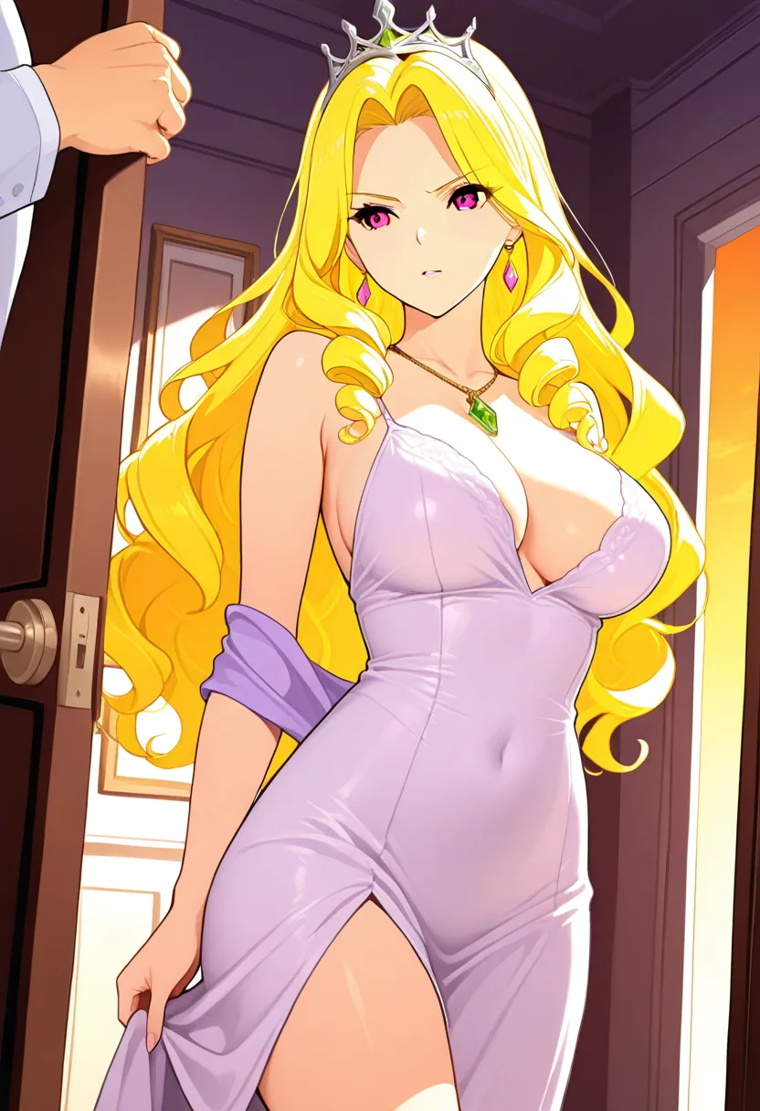 Story 93: Evening Undressing — panel 1 — evening undressing