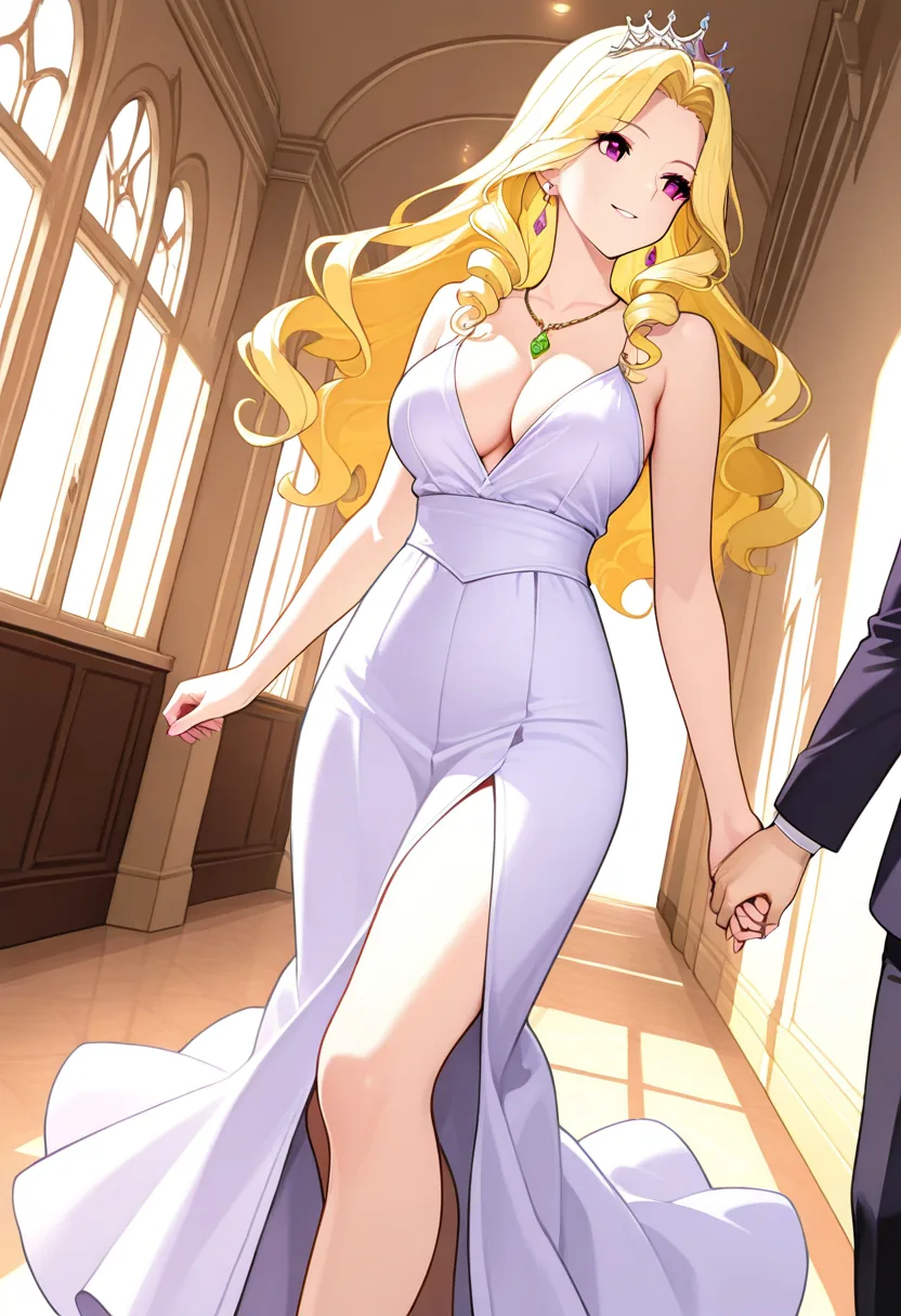 Story 97: Tiara Off — panel 4 — bedroom walk