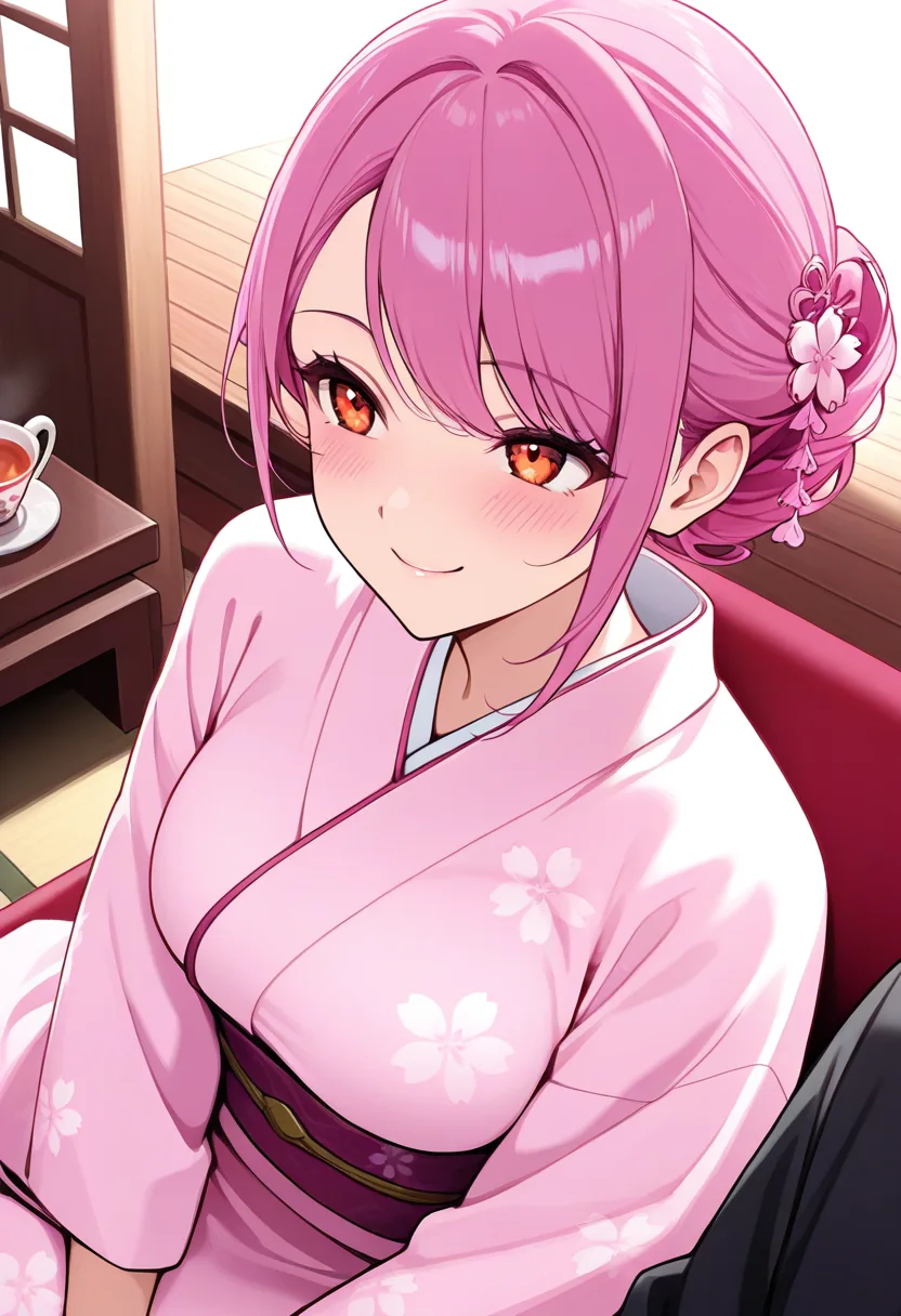 Story 6: Tea Ceremony Setup — panel 2 — intimate conversation