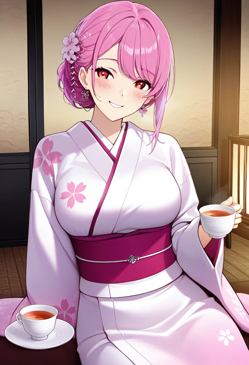Story 12: Tea Preparation — panel 2 — serving tea