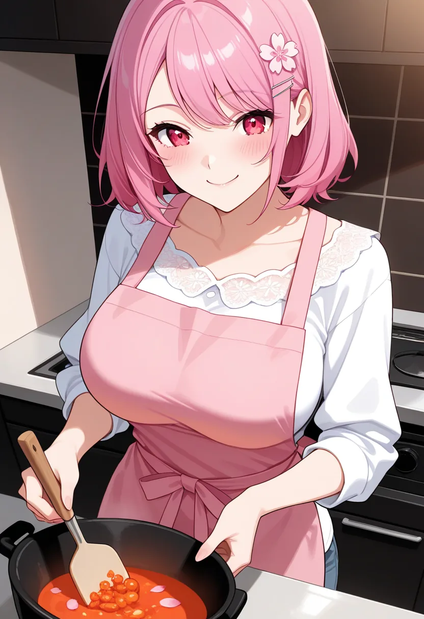 Story 69: Cooking Together — panel 1 — cooking together