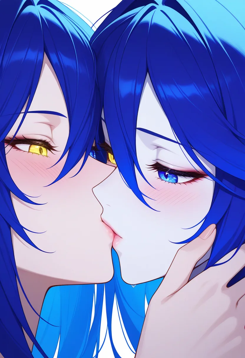 Story 9: Midnight Shrine Alone — panel 5 — sora returning kiss