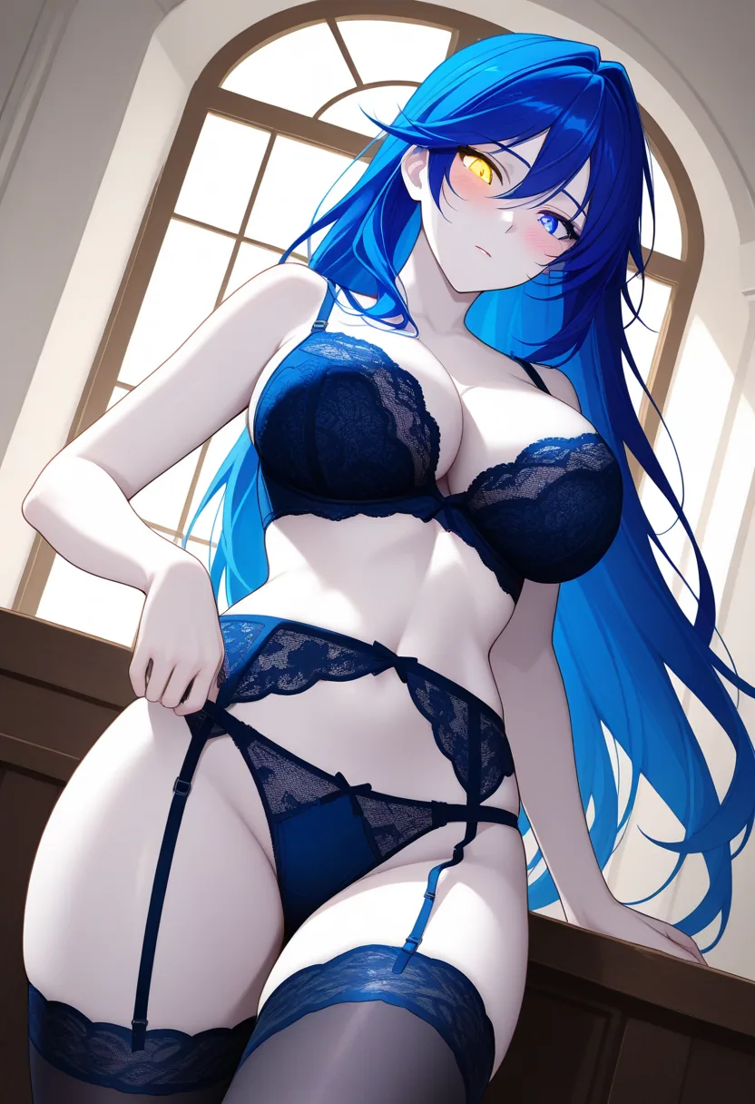 Story 17: Observing Nebula From Bed — panel 5 — lingerie reveal