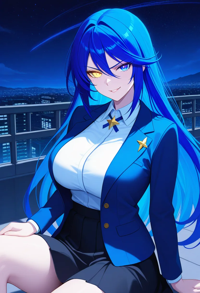 Story 22: Rooftop Night Sky Sora Talking