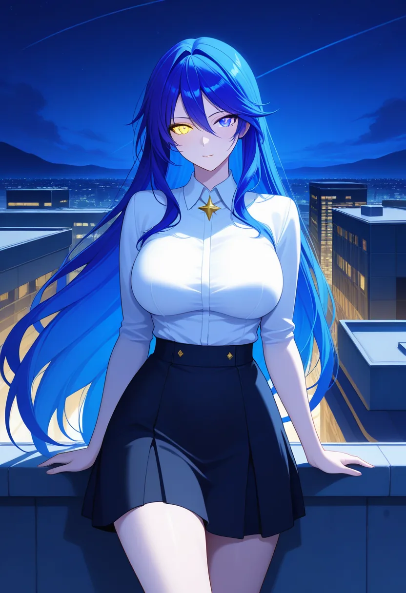 Story 25: Rooftop Stargazing Night — panel 5 — undressing blazer