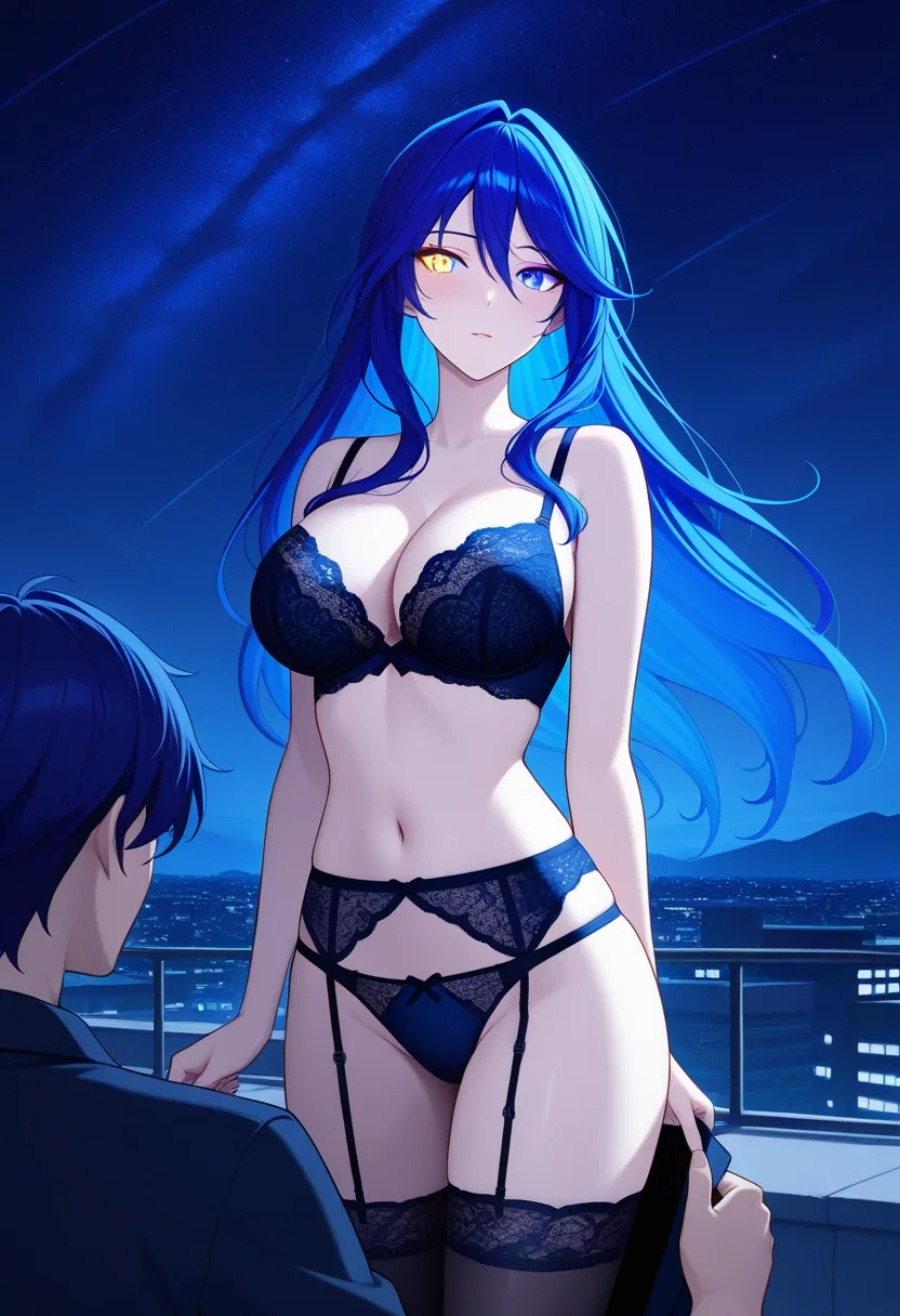 Story 31: Stargazing Passionate — panel 3 — undressing passion