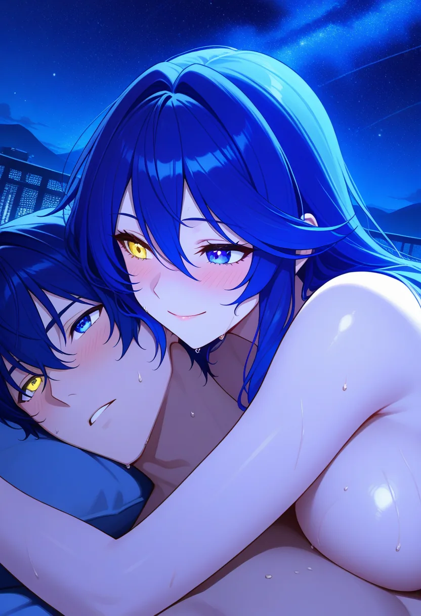 Story 31: Stargazing Passionate — panel 7 — afterglow shared
