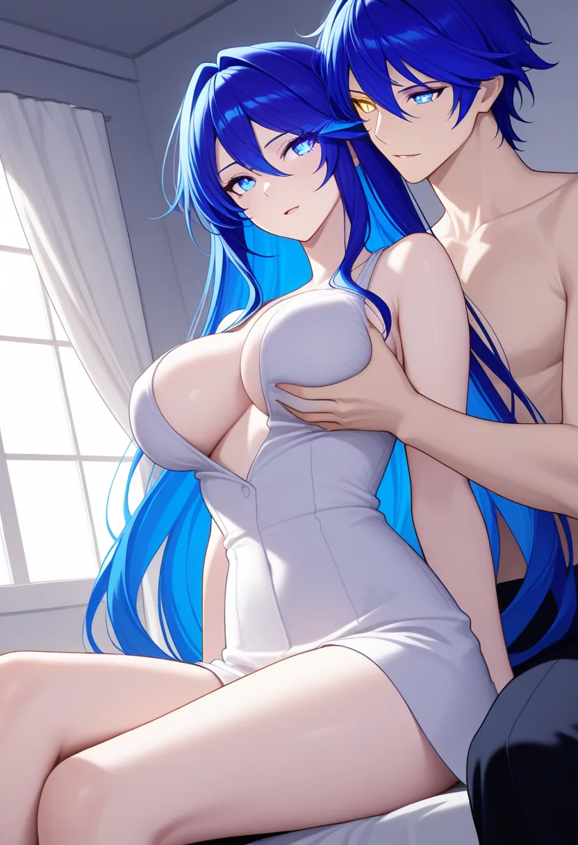 Story 54: Bedroom Gaze — panel 3 — escalation