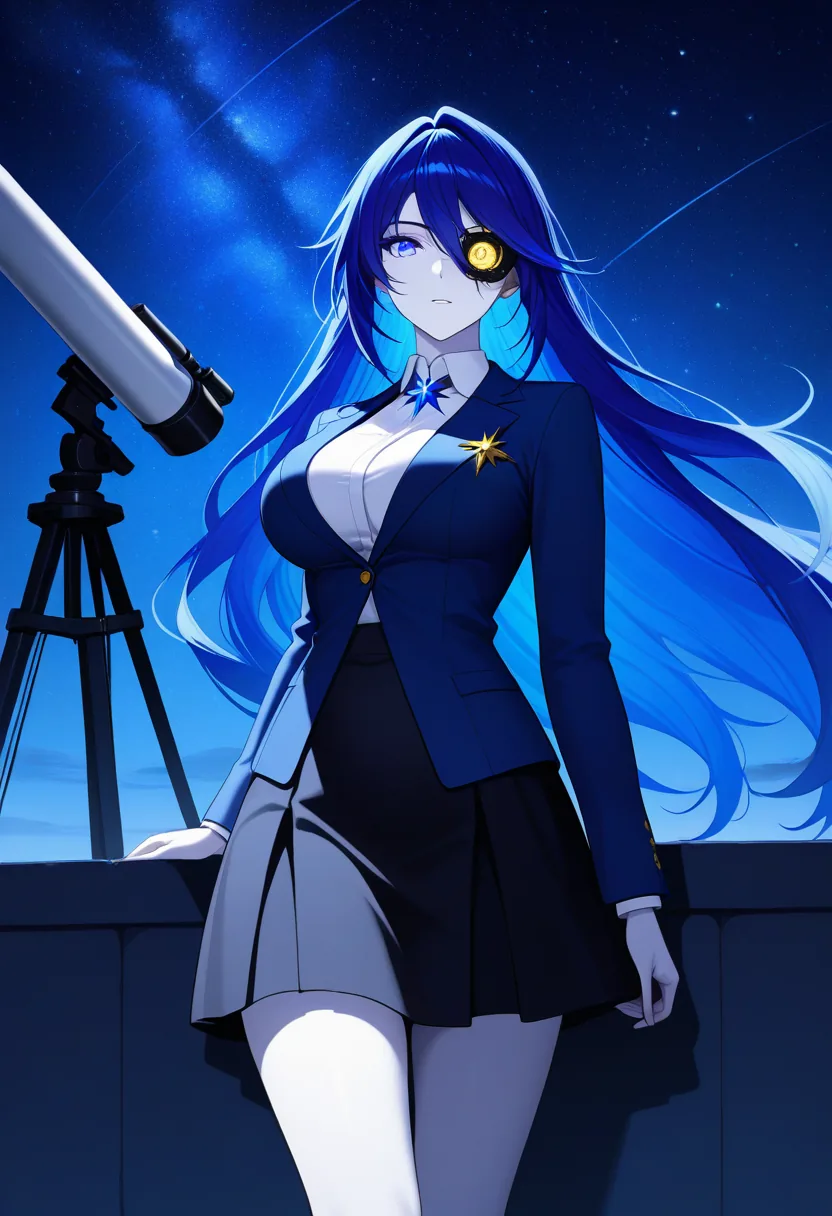 Story 61: Observatory Stargazing Equipment — panel 1 — observatory stargazing equipment