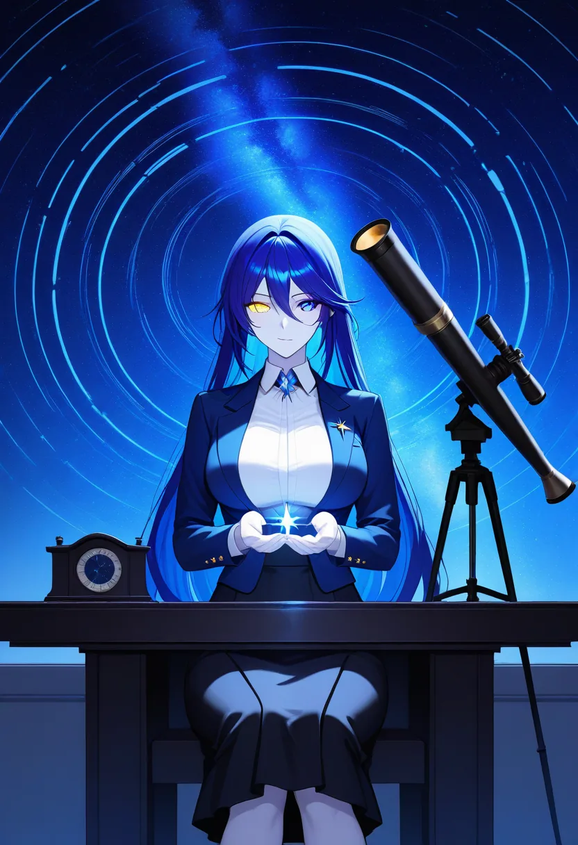 Story 64: Observatory Night Starlight Study — panel 1 — observatory night starlight study