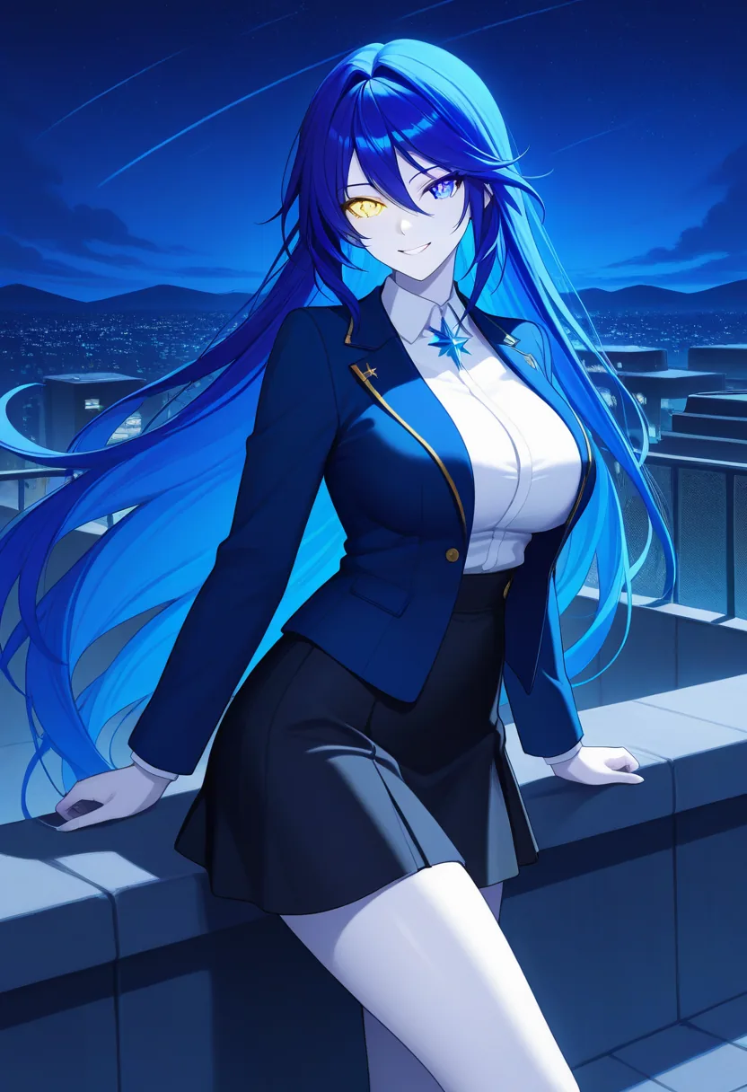 Story 66: Rooftop Night Stars Looking Up — panel 2 — rooftop night dialogue looking at each other