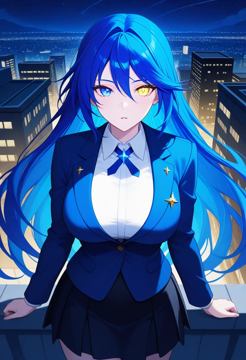 Story 69: Rooftop Night Clothed — panel 1 — rooftop night clothed