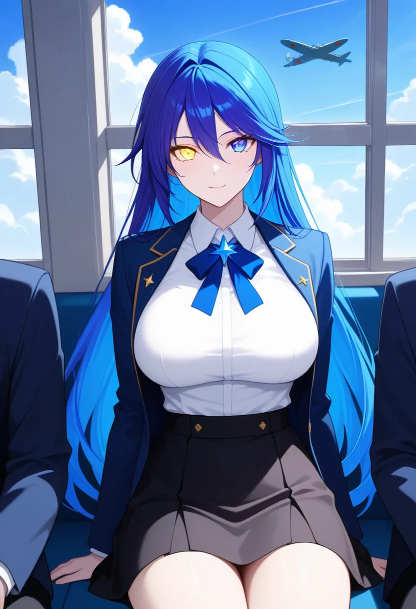 Story 71: Airplane Window Clothed — panel 2 — airplane window encounter