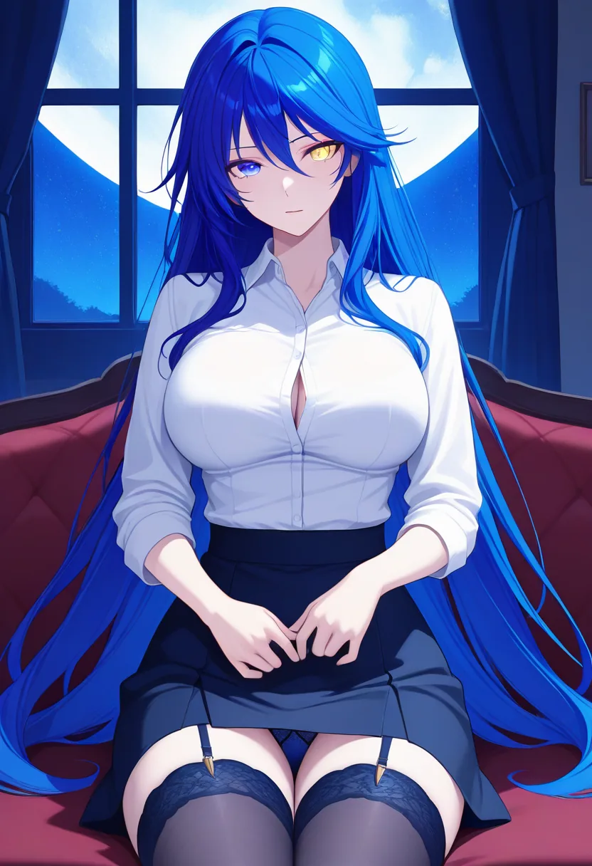 Story 84: Celestial Bedroom Evening — panel 4 — shirt unfasten