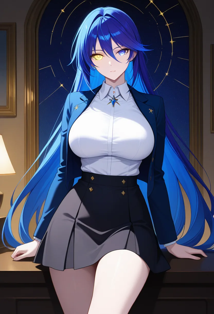 Story 91: Celestial Bedroom Night Mood — panel 1 — celestial bedroom night mood