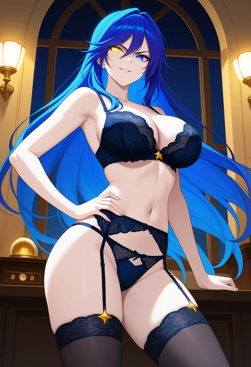 Story 98: Observatory Day Clothed — panel 3 — observatory night lingerie