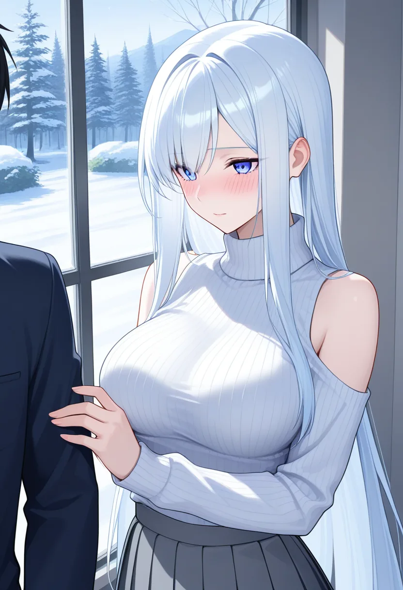 Story 7: Watching Snow — panel 3 — intimate moment