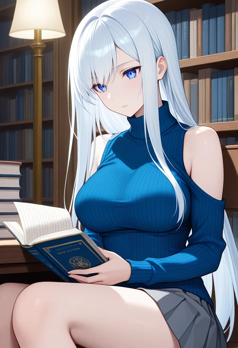 Story 11: Library Studying