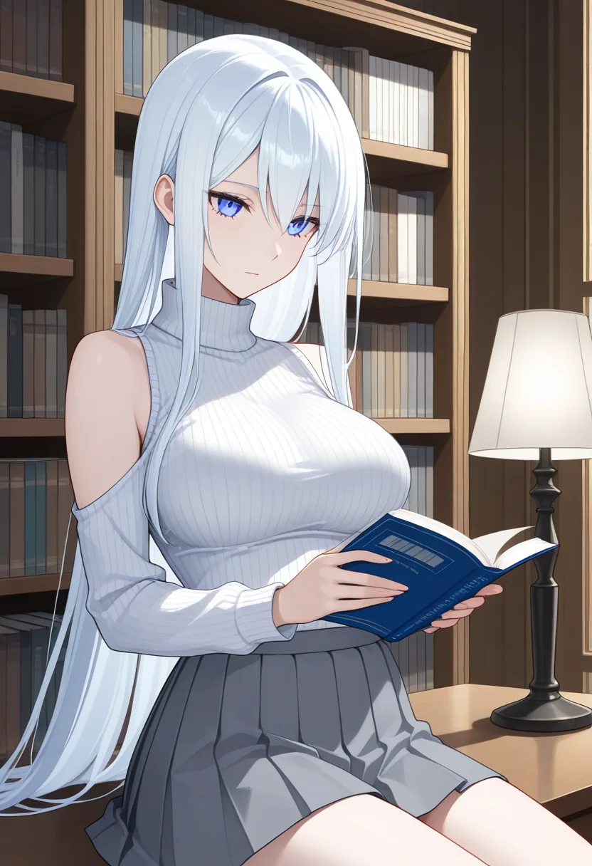 Story 16: Library Studying