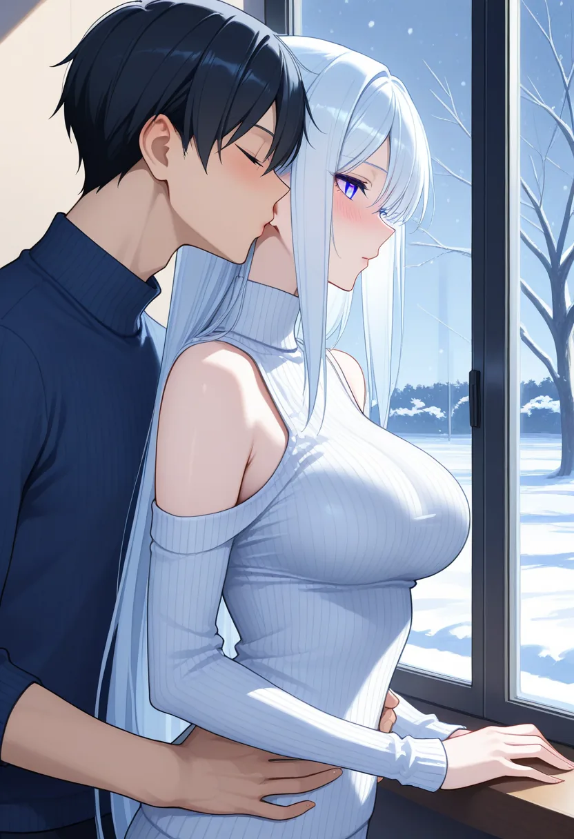Story 17: Watching Snow — panel 3 — warming up