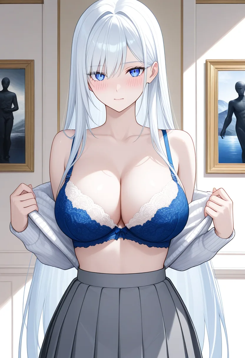 Story 23: Art Appreciation — panel 5 — passionate undressing