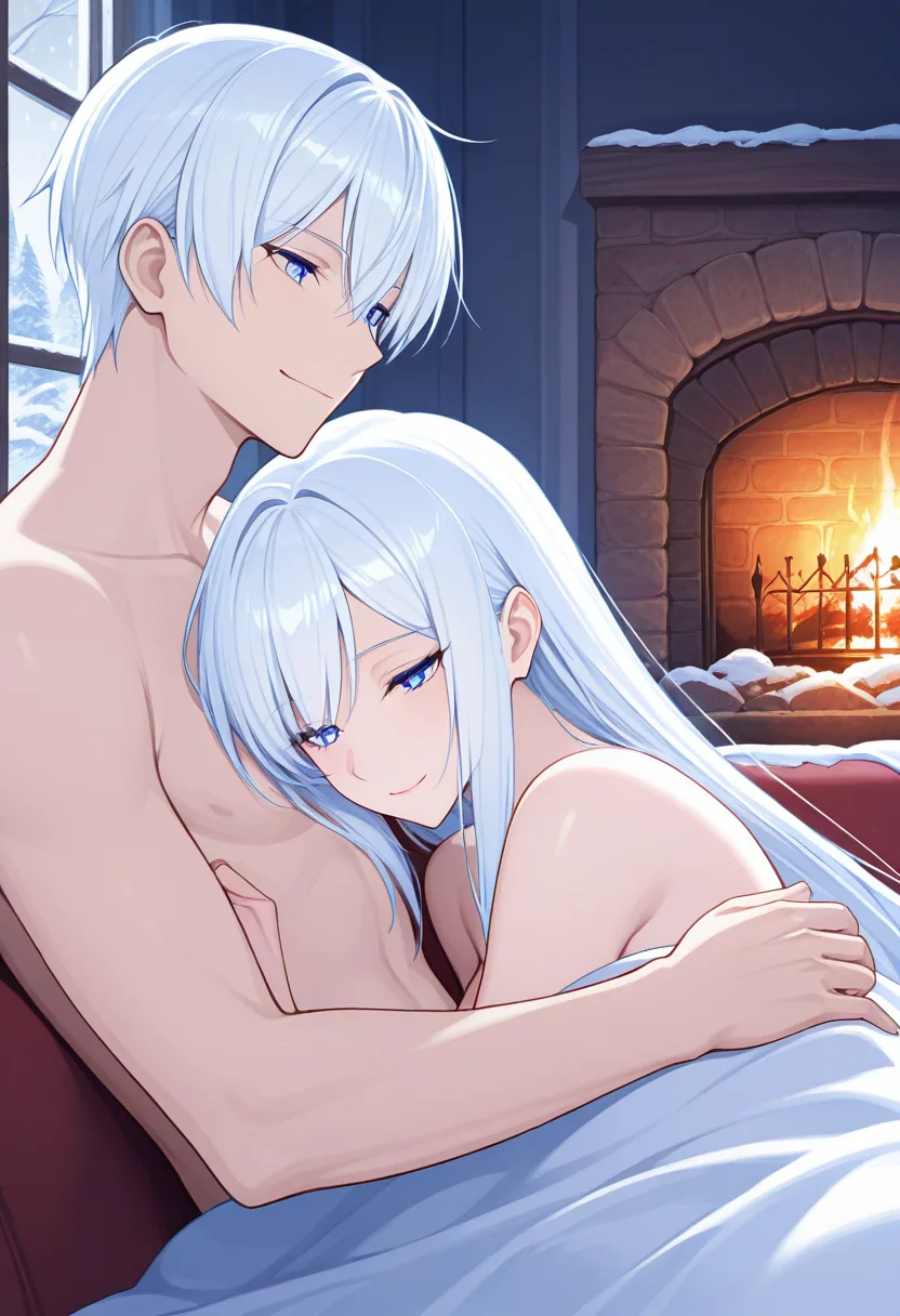 Story 37: Snowy Evening — panel 8 — warm aftermath