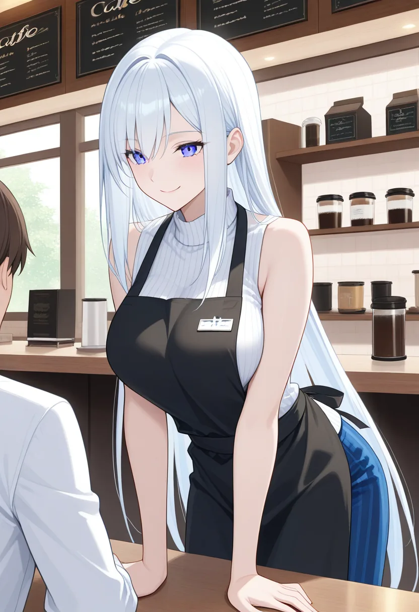 Story 38: Late Shift — panel 2 — customer approach