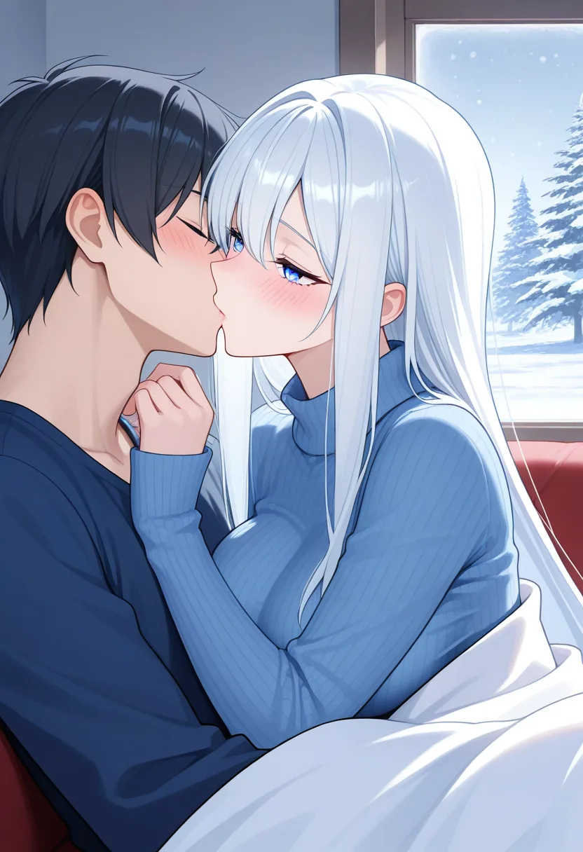 Story 67: Watching Snow — panel 3 — heating up