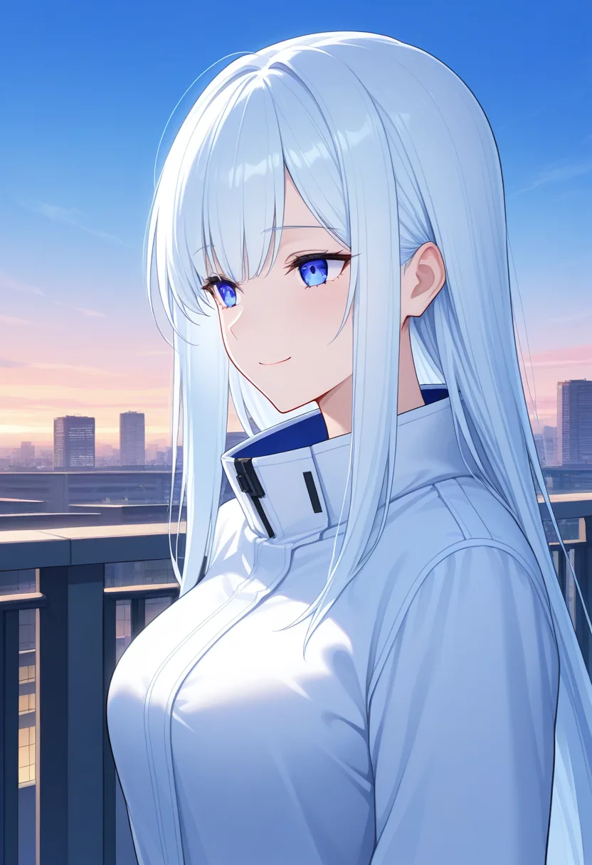 Story 75: Rooftop Arrival — panel 7 — dawn approach afterglow